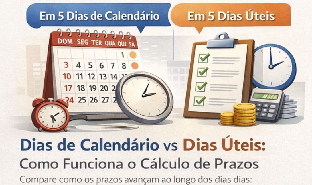 Dias de Calendário vs Dias Úteis