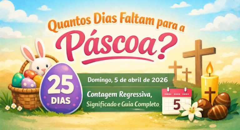 Quantos dias faltam para a Páscoa