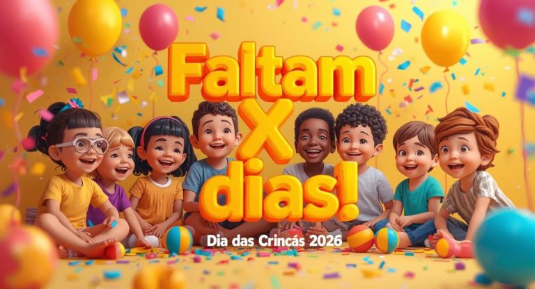 Quantos dias faltam para o Dia das Crianças